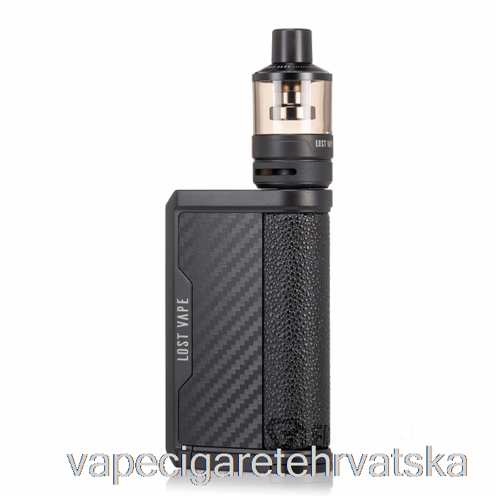 Vape Hrvatska Lost Vape Centaurus Q200 Starter Kit [podtank] Black Carbon Fiber